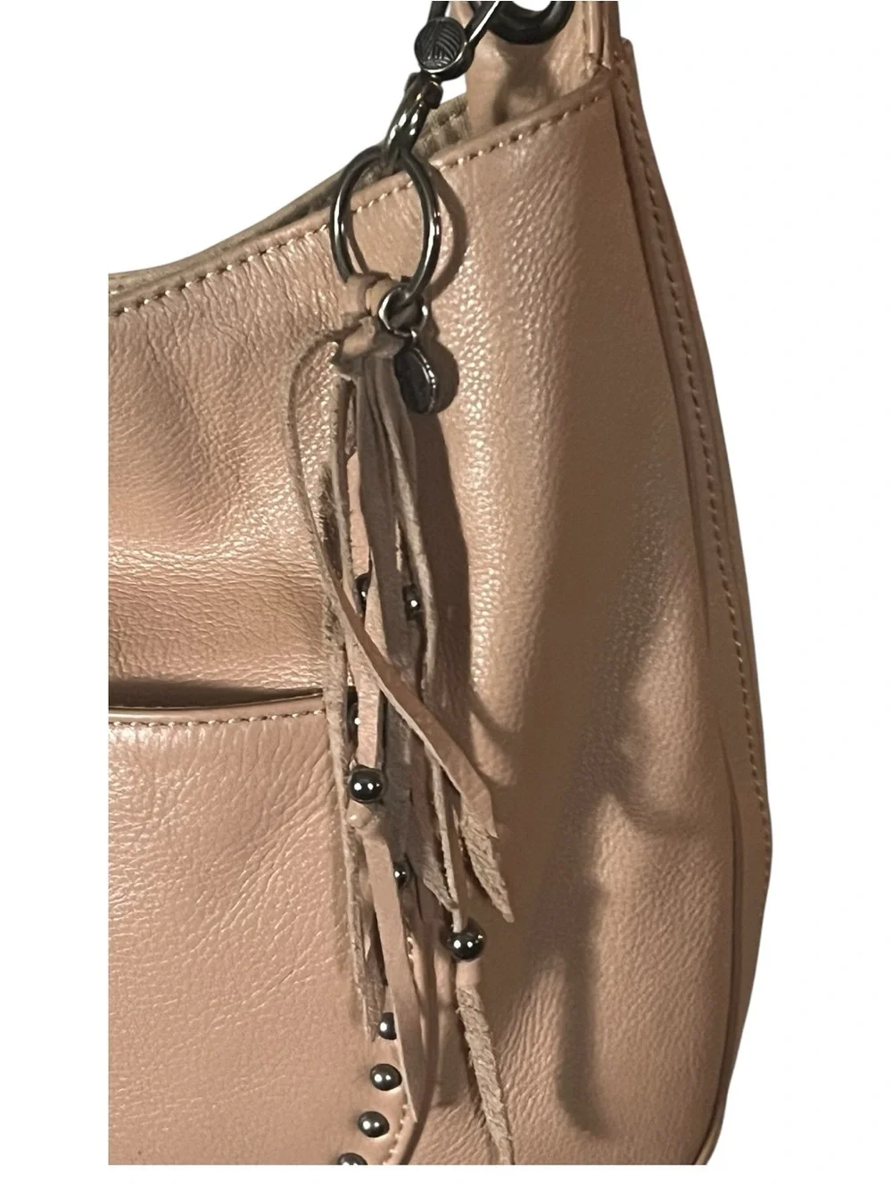 The Sak Zinnia Pebbled Leather Hobo Shoulder Bag